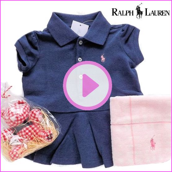 RALPH LAUREN　ラルフローレン　春夏生まれの女の子へ贈る1歳ベビー服ギフト