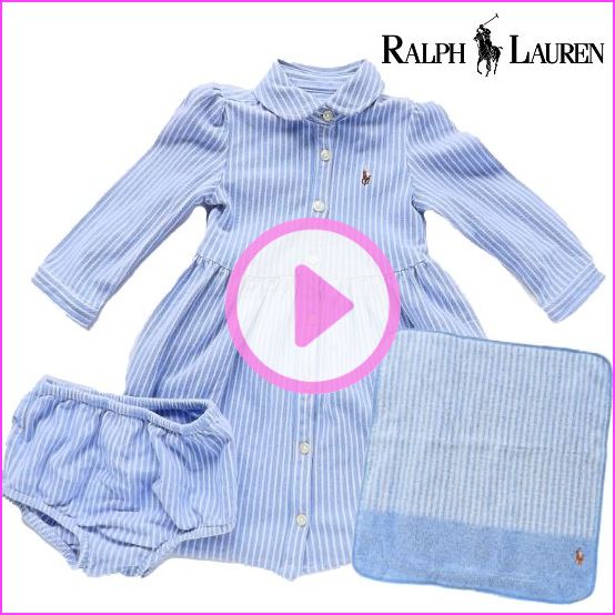 RALPH LAUREN　ラルフローレン　1歳ワンピース女の子出産祝いギフト