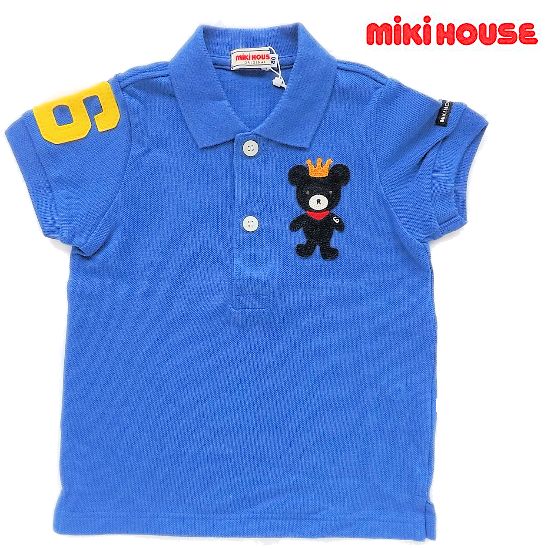 ミキハウス　1歳男の子ポロシャツ