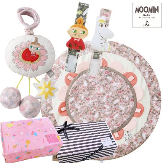 Moomin Baby ムーミン ベビー用品女の子出産祝い3点セット かわいいベビーギフトなら出産祝い通販ハッピープラス