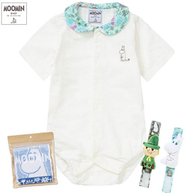Moomin baby ムーミン　ベビー服とおもちゃ男の子出産祝い